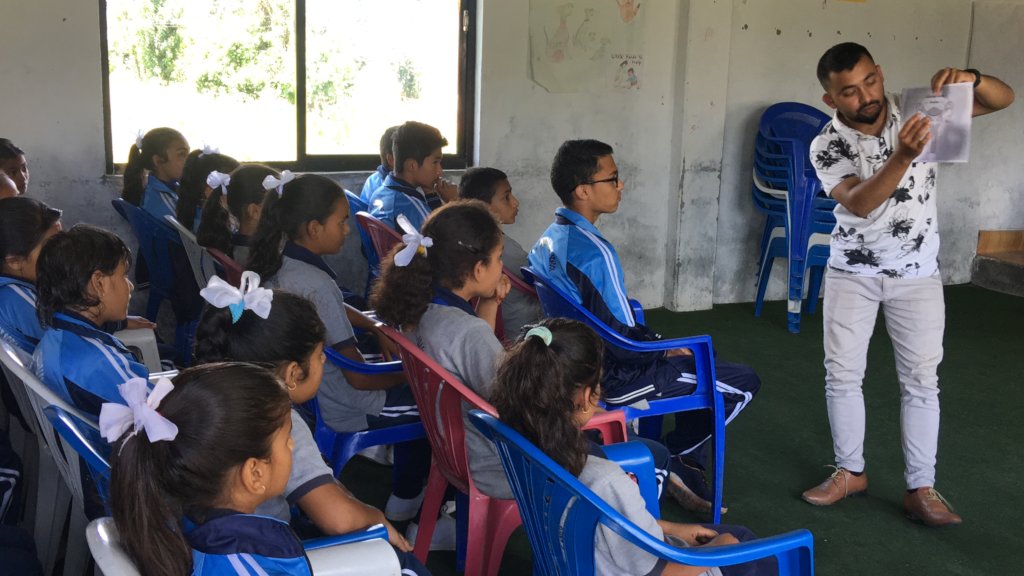 Menstrual items & Awareness for 200 village girls