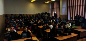 Youth at start of program