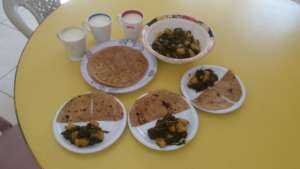 Warming, delicious and nutritious methi paratha