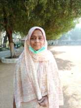 Abida - seasoned member of caretaker staff at SMB