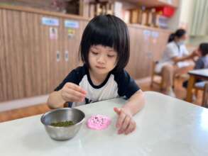 I enjoy the creative moments.