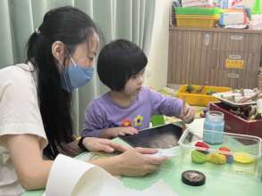 Sherry expressed herself more freely by practice.