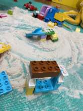 Playing with sand unleashes my creativity