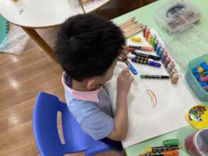 I'd like everything to be in rainbow's order!