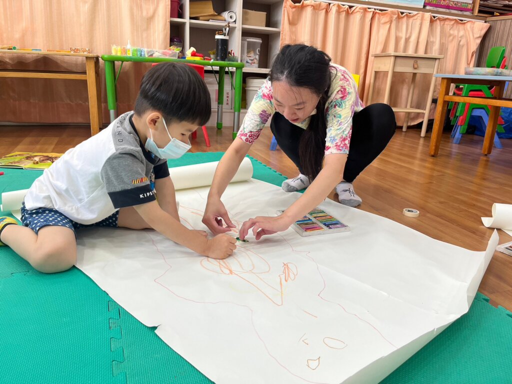 Making my body portrait to learn about myself