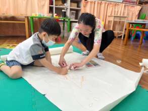 Making my body portrait to learn about myself