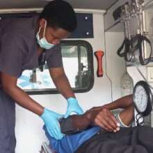 Elizabeth while on ambulance