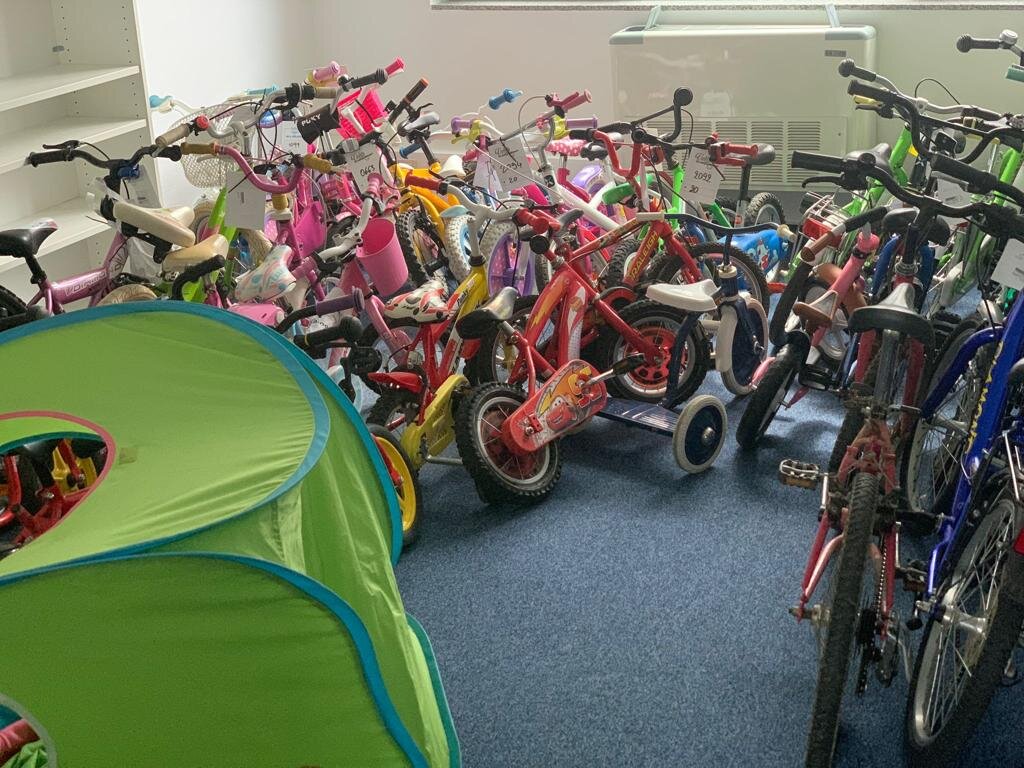 Bikes for Ukrainian War Orphans