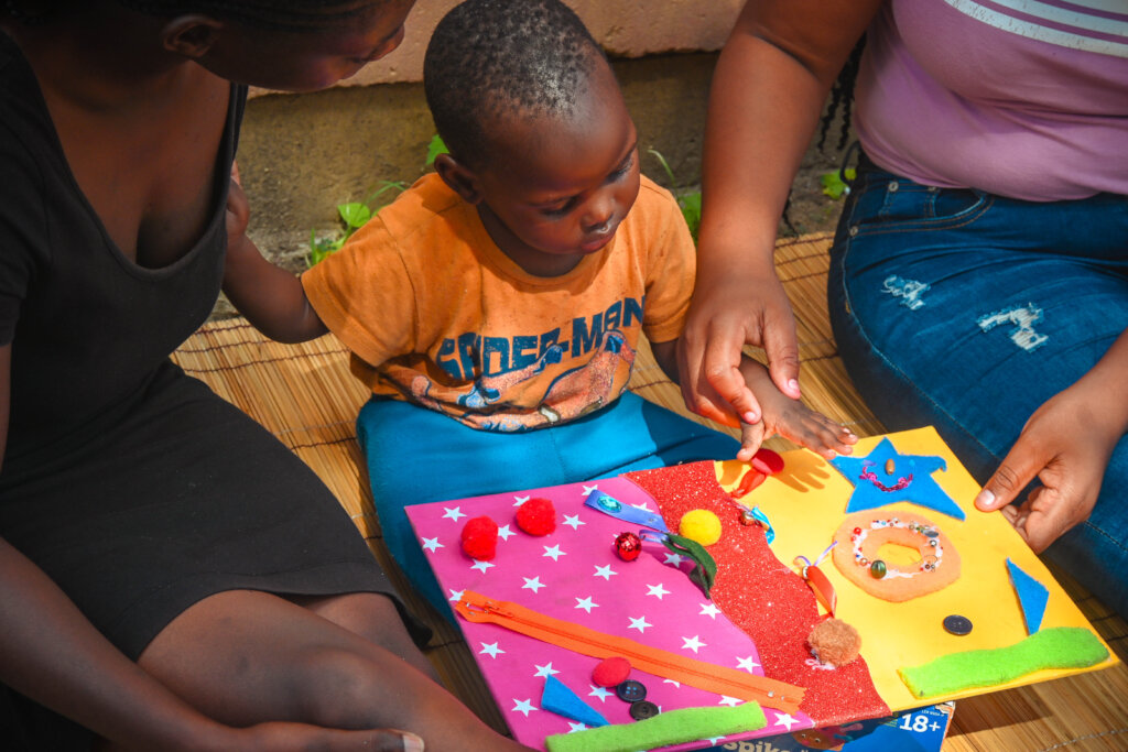 Inclusion - A sensory activity during a Home Visit