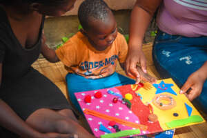 Inclusion - A sensory activity during a Home Visit