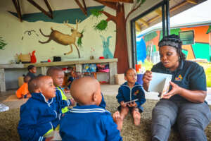 Mkhnubini ECO ECD - Learning to hold a book