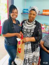 Market Day - Nosipho making a purchase