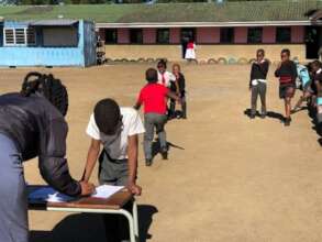 Word reading relay race 1