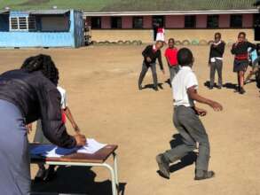 Word reading relay race 2