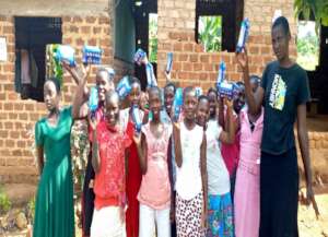 GIVE A MENSTRUATION  KIT TO KEEP A GIRL IN SCHOOL