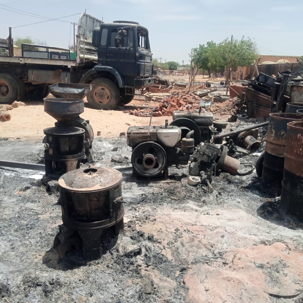 Support for displaced families in West Darfur
