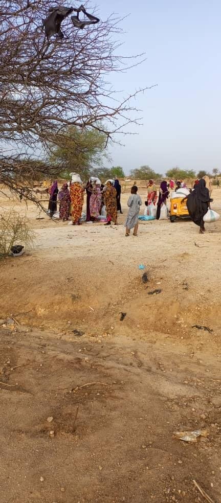 Support for displaced families in West Darfur/Chad