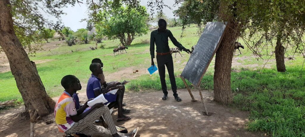 Build classrooms and latrines in Majak Goi village