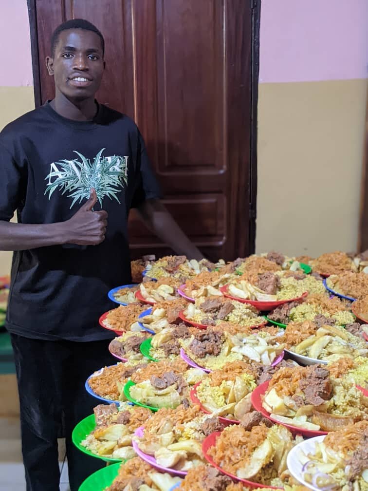 Daily meals prepared in Rwanda