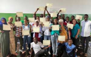 Community English Program graduates, Guinea