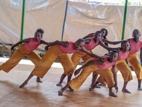 MindLeaps dancers rehearse for Ubumuntu Festival