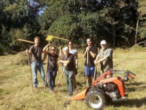 Einde van de maaiwerken