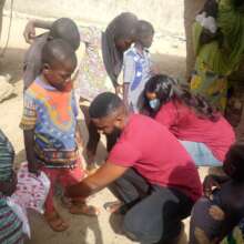 Community outreach at kuje village