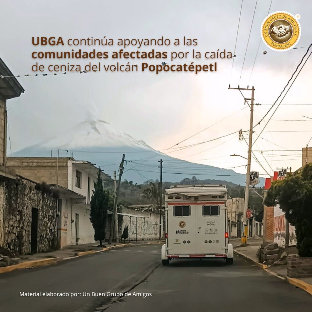 Ashfall Contingency in Puebla