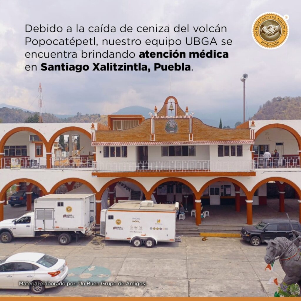 Ashfall Contingency in Puebla