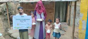 Relief Aid for Rohingya Refugee Camp Post-Disaster