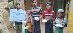 Relief Aid for Rohingya Refugee Camp Post-Disaster