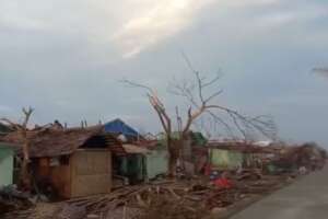 Devastating tropical cyclone mocha