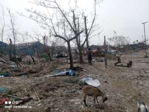 Devastating tropical cyclone mocha