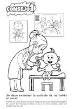 Examinate the audition of the babies