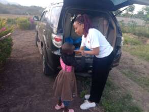 Aziza gets new school uniform