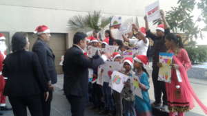 Christmas Celebration at Hotel Marriott
