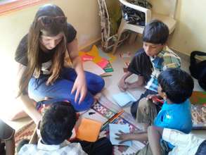 15 Students - France conducted  workshop with CFS