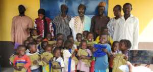 Elders with kindergarten students
