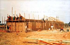 Siriba VTC under construction 2008