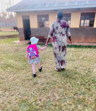 Sharon attends a school with albino awareness