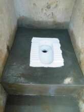 Two toilets in regulations installed