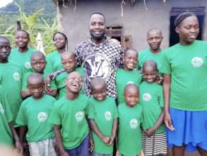 Founder and Director Tony with MCCF children