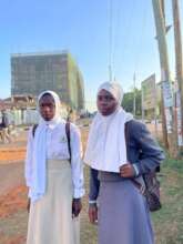 Two of our Muslim faith school girls