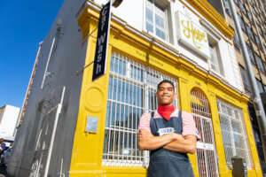 Establish a coffee shop to train and hire homeless