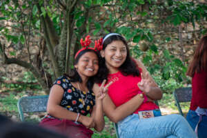 Students during our holiday celebrations