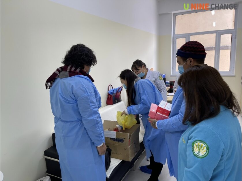 Treatment support for burn children in Mongolia