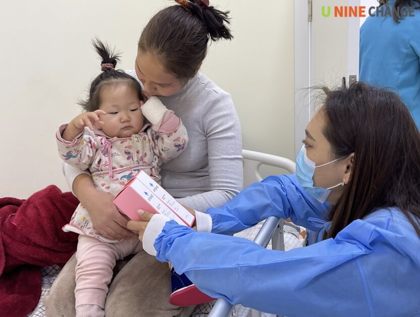 Treatment support for burn children in Mongolia