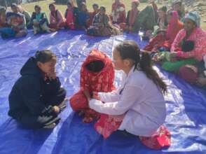 Local actors performing streed drama