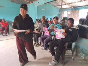 Meeting with community people