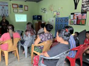 Community member engage in mental health awareness